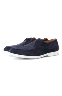 Замшевые лоферы Kiton
