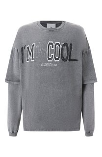 Хлопковый лонгслив Diego Venturino