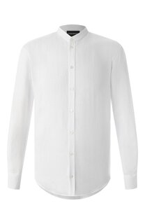Льняная рубашка Emporio Armani