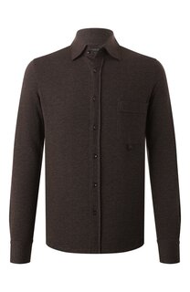Рубашка из хлопка и кашемира Stefano Ricci