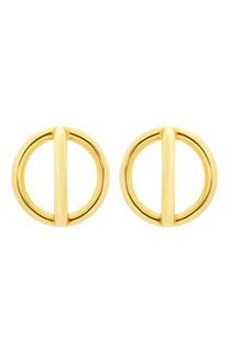 Серьги Орбиты с позолотой Avgvst
