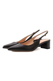 Кожаные туфли Piper Sling 45 Gianvito Rossi