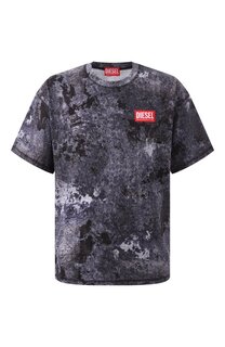 Хлопковая футболка Diesel