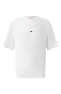 Хлопковая футболка Marni