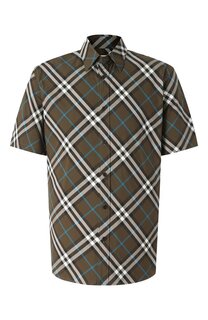 Хлопковая рубашка Burberry