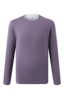 Хлопковый лонгслив Brunello Cucinelli