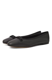 Кожаные балетки Casadei