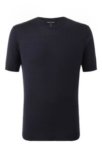 Джемпер из шелка и хлопка Giorgio Armani