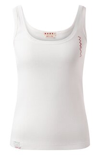 Хлопковая майка Marni