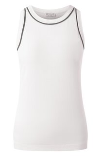 Хлопковая майка Brunello Cucinelli