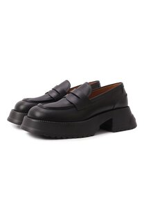 Кожаные пенни-лоферы Marni