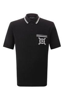 Хлопковое поло Dolce & Gabbana