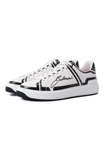 Кожаные кеды B-Court Balmain