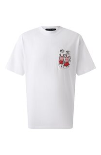 Хлопковая футболка MSGM
