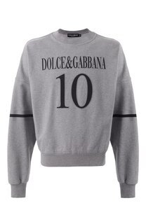 Хлопковый свитшот Dolce & Gabbana
