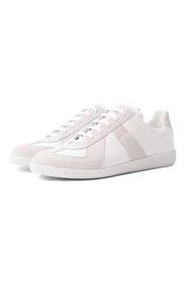 Кожаные кеды Replica Maison Margiela