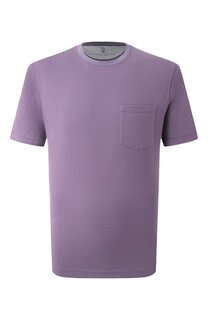 Хлопковая футболка Brunello Cucinelli