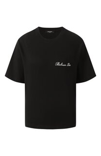 Хлопковая футболка Balmain