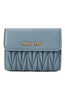 Кожаное портмоне Miu Miu