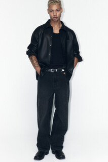 брюки джинсовые мужские Джинсы skater fit широкие со стиркой Befree