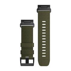 Сменный ремешок Garmin QuickFit 26 нейлон, зеленый (010-13010-10) QuickFit 26 нейлон, зеленый (010-13010-10)