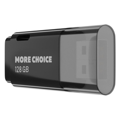 Флэш диск USB More Choice 128GB 2.0 MF128 Black 128GB 2.0 MF128 Black