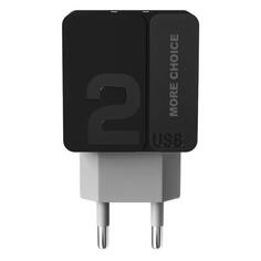 Сетевое ЗУ More Choice NC46i Black Grey NC46i Black Grey
