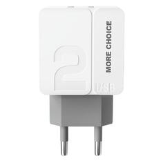 Сетевое ЗУ More Choice NC46i White Grey NC46i White Grey