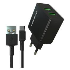Сетевое зарядное устройство для смартфона MoreChoice NC11m черное NC11m черное