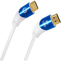 HDMI кабели Oehlbach PERFORMANCE Shape Magic 40 UHD White 3,0 m
