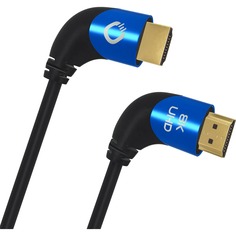HDMI кабели Oehlbach PERFORMANCE Shape Magic 90 UHD Black 1,5 m