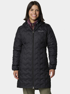 Пуховик женский Columbia Delta Ridge II Long Down Jacket, Черный