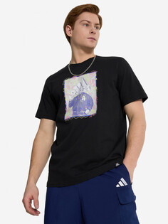 Футболка мужская adidas Doodle, Черный