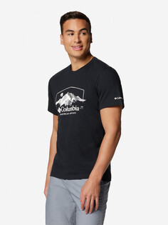 Футболка мужская Columbia Path Lake Graphic Tee II, Черный