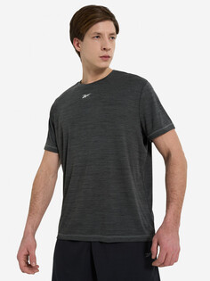 Футболка мужская Reebok Train Melange, Черный