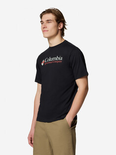Футболка мужская Columbia CSC Basic Logo Short Sleeve, Черный