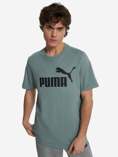 Футболка мужская PUMA Essentials No. 1 Logo, Зеленый