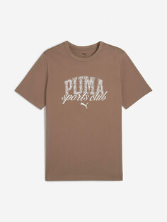 Футболка мужская PUMA, Коричневый