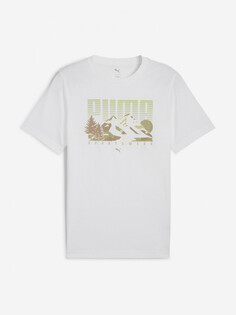 Футболка мужская PUMA Graphics, Белый