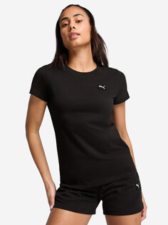Футболка женская PUMA Ess Elevated, Черный