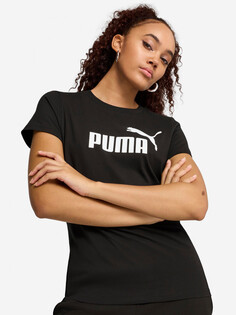 Футболка женская PUMA Ess No. 1 Logo, Черный