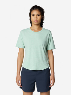 Футболка женская Mountain Hardwear Sunblocker Short Sleeve, Зеленый