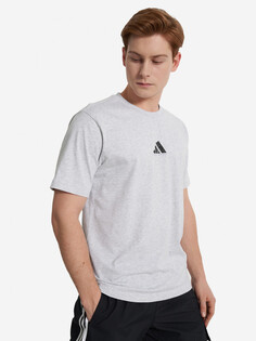 Футболка мужская adidas, Серый