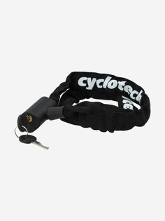 Замок велосипедный с ключами Cyclotech CLK-10, Черный