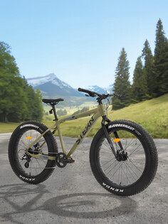 Велосипед горный Stern Force Fat 26", Серый