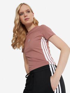 Футболка женская adidas, Коричневый