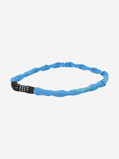Замок велосипедный кодовый Abus 4804 C/75 BU Steel-O-Chain, Синий