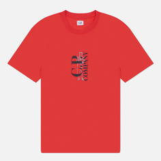 Мужская футболка C.P. Company 30/1 Jersey Vertical Logo