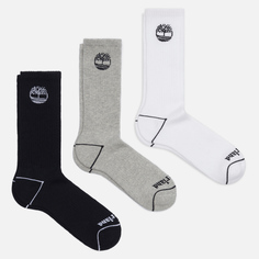 Комплект носков Timberland 3-Pack Bowden Full Cushion Crew