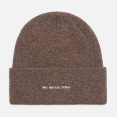 Шапка MKI Miyuki-Zoku Embroidered Logo Merino